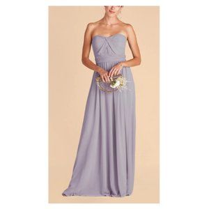 Birdy Grey Grace Convertible Chiffon Dress Lilac M